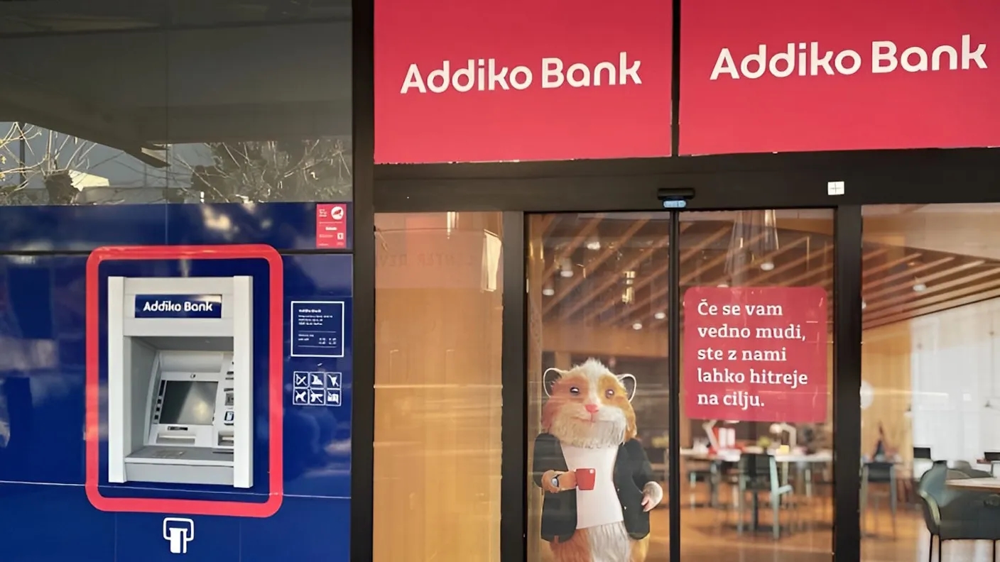 Raiffeisen prevzema Addiko Bank, s tem bo banka ponovno prisotna na slovenskem trgu