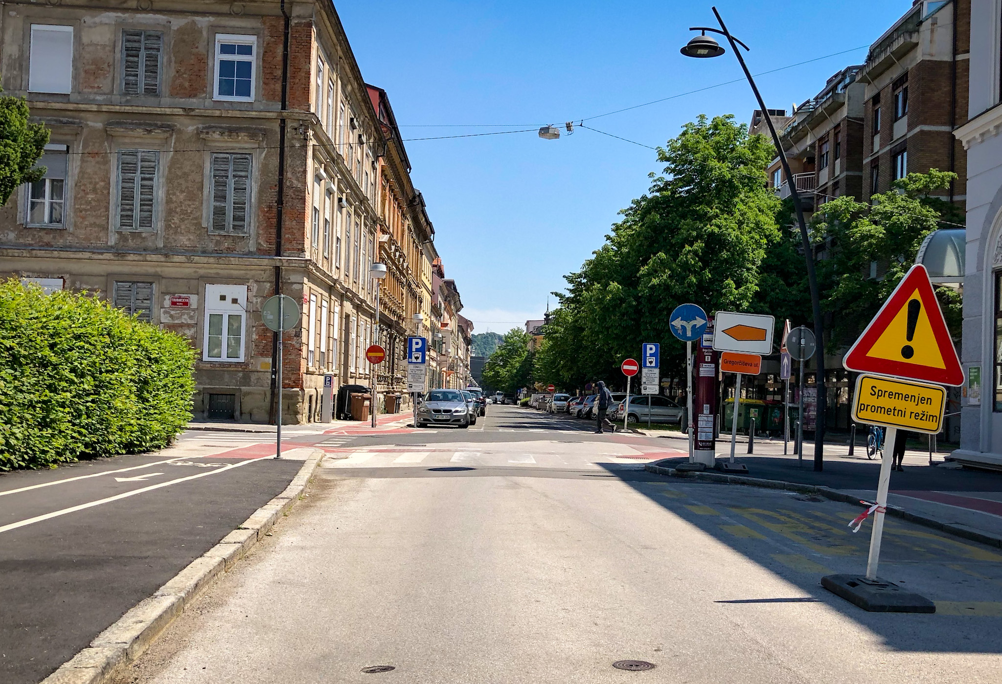 Obnova dela Gregorčičeve ulice predvidena že letos