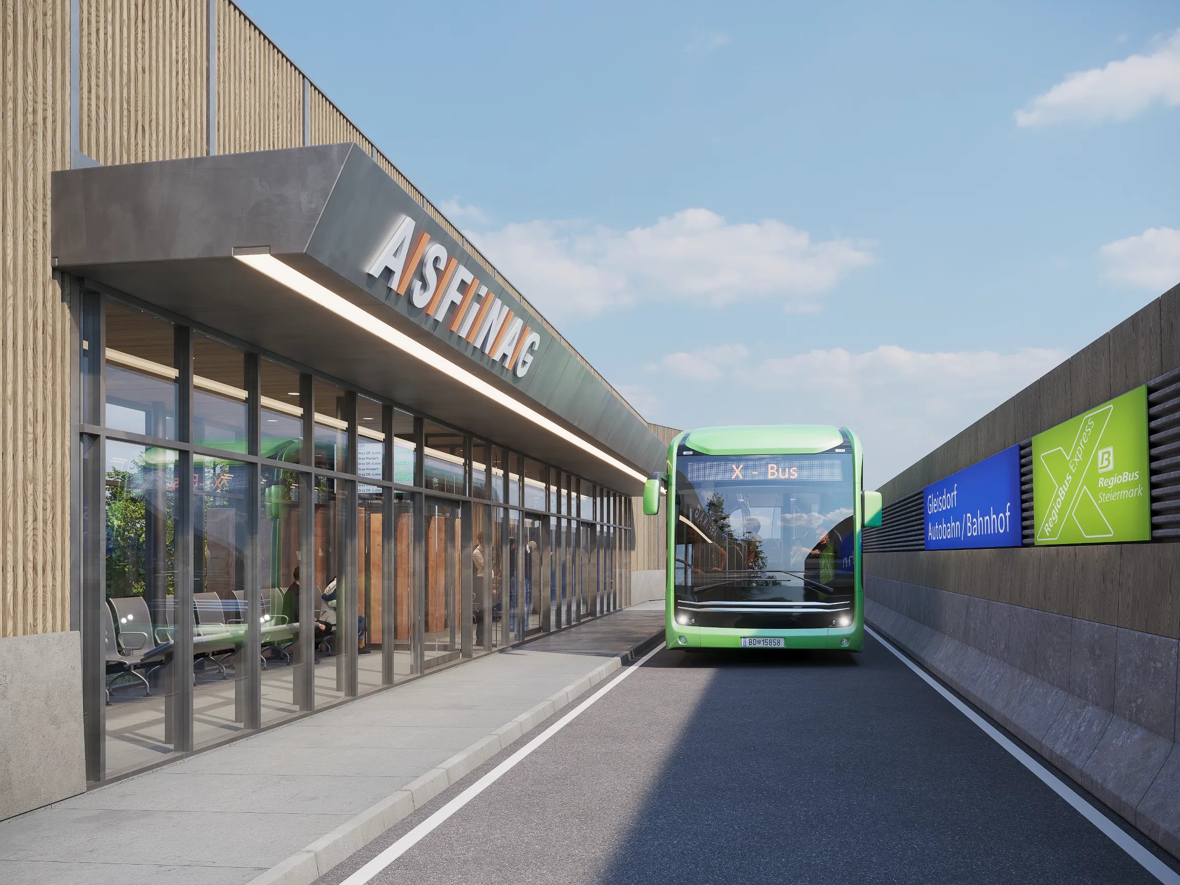 Le streljaj od Maribora nastaja prva avtobusna postaja kar na avtocesti