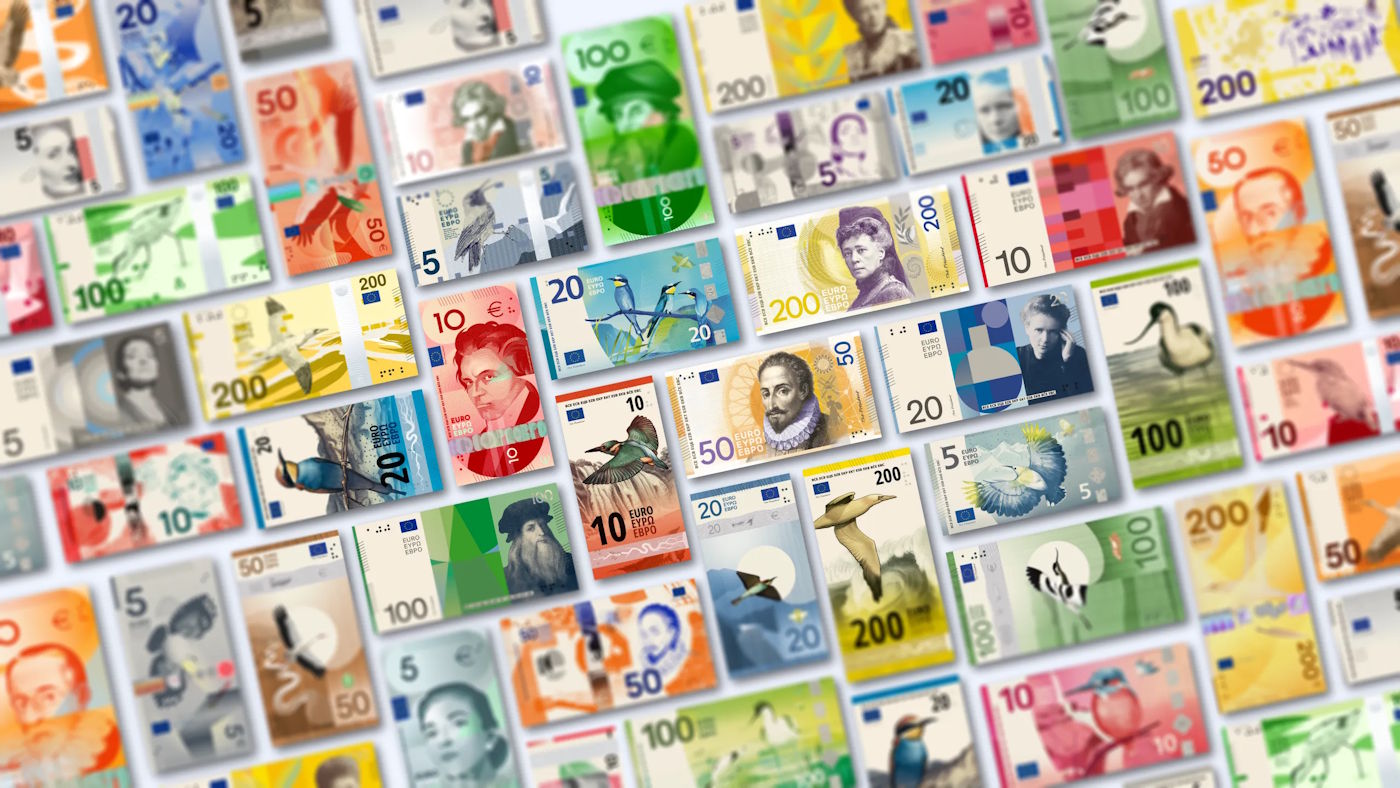 Prvi pogled na nove evrske bankovce: Kakšni bodo novi, ki prihajajo v obtok?
