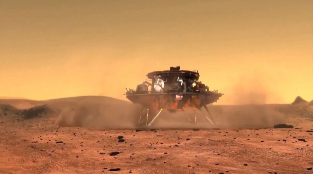 FOTO in VIDEO: Kitajci začeli z raziskovanjem Marsa