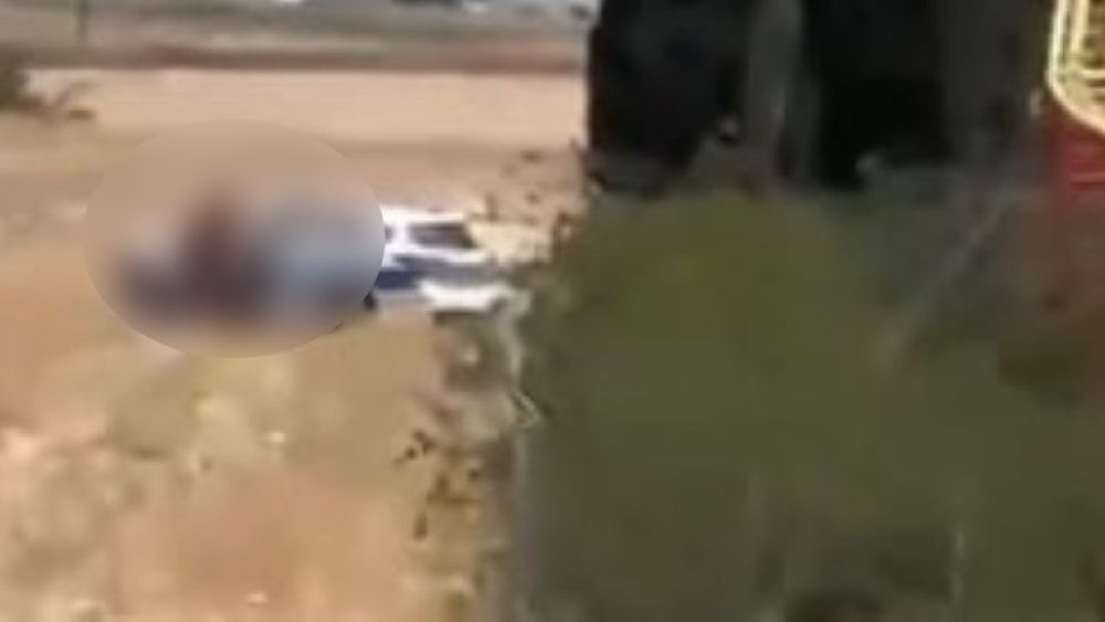 Zaokrožil posnetek, na katerem se policista sredi dneva v službenem vozilu prepuščata 'čustvom'