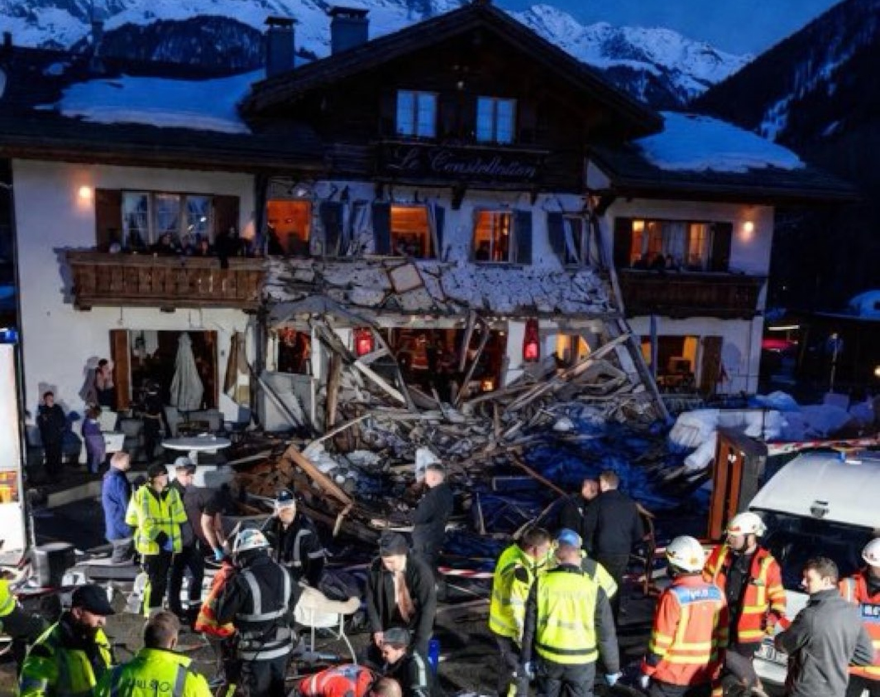 Po tragediji v Crans Montani identificirali prve smrtne žrtve