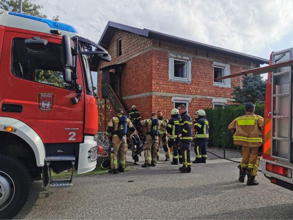 FOTO: Zagorelo v hiši v okolici Maribora