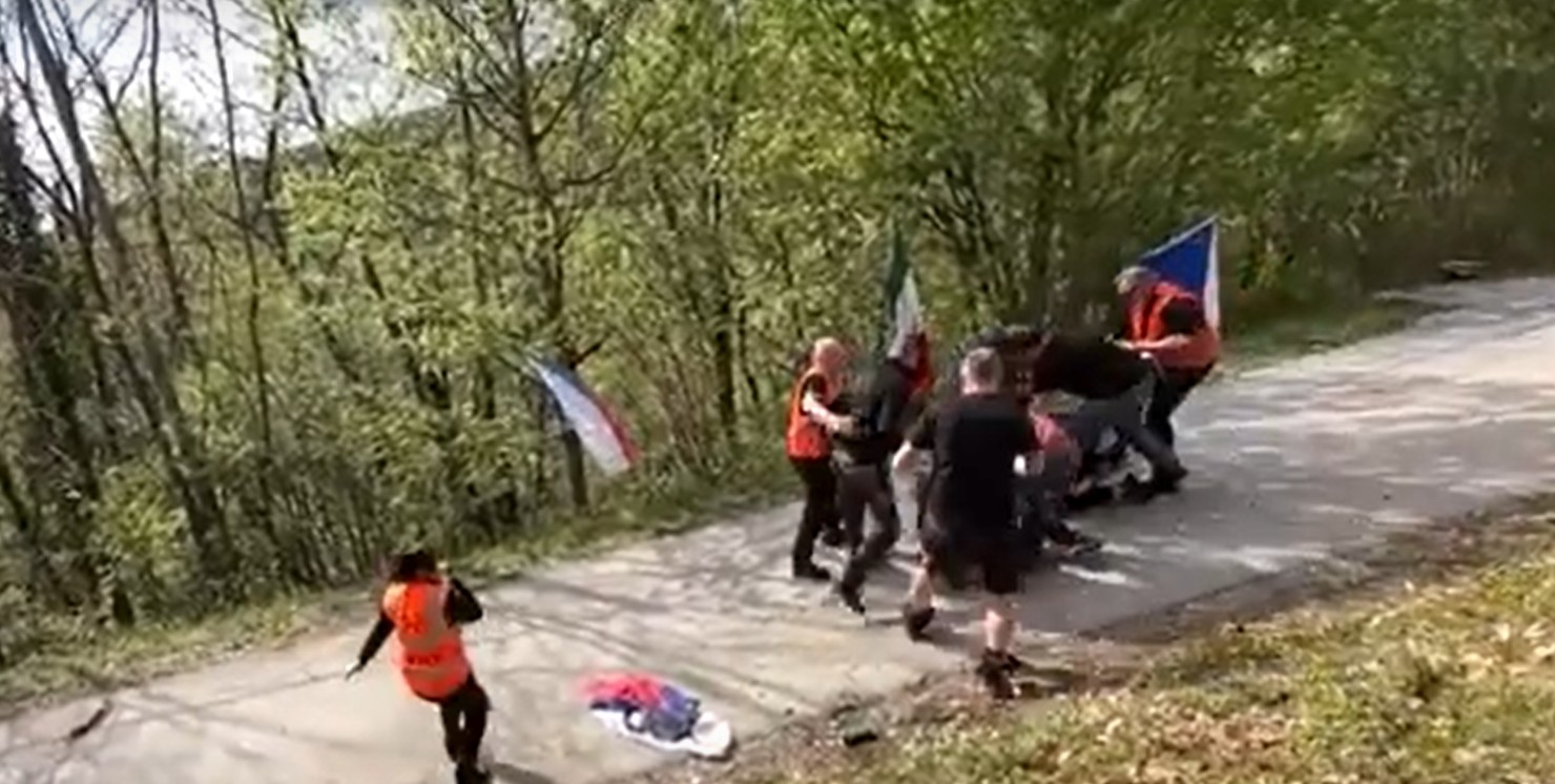 VIDEO: Slovenski pretepači na hrvaškem reliju za las ušli smrti