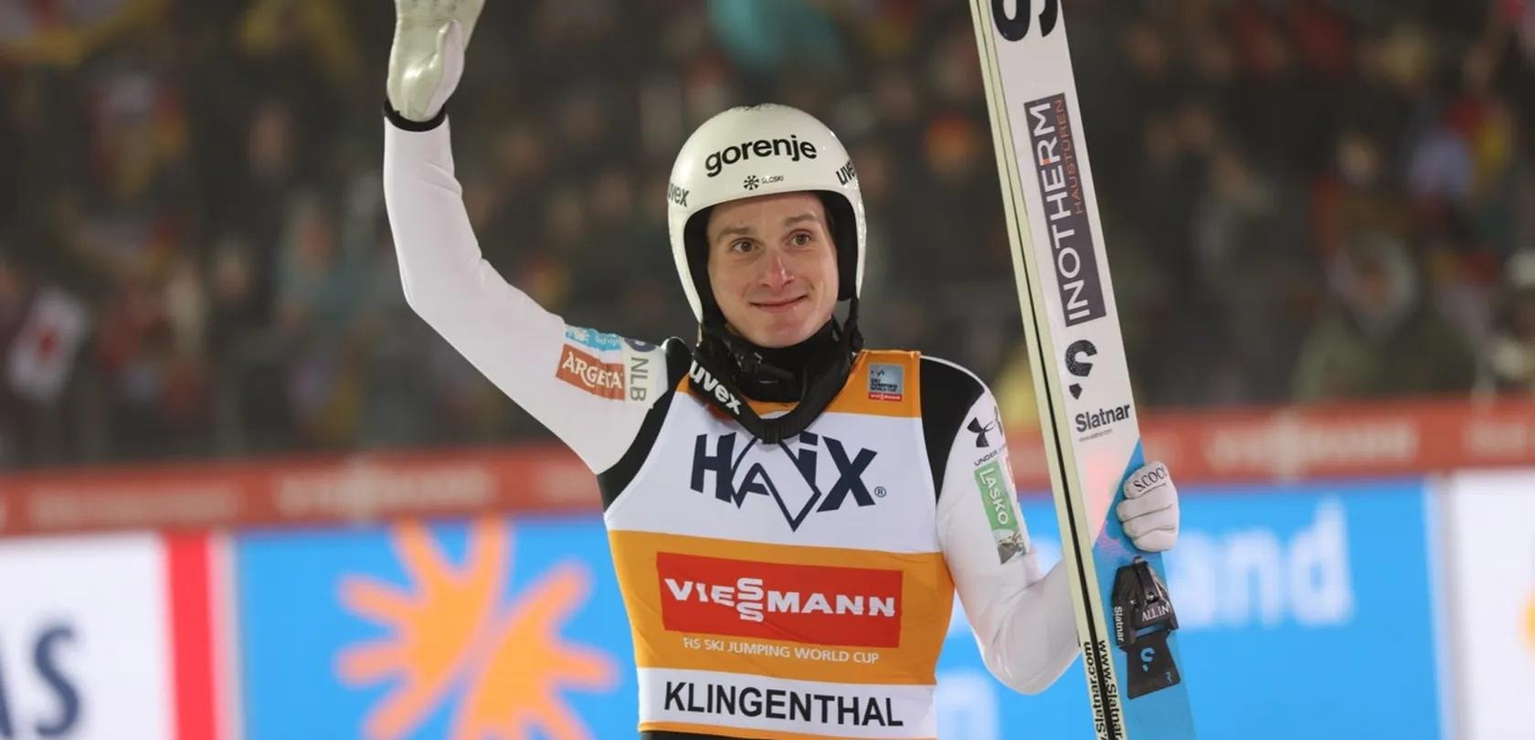 Domen Prevc odličen drugi, žal je do zmage zmanjkalo malo sreče