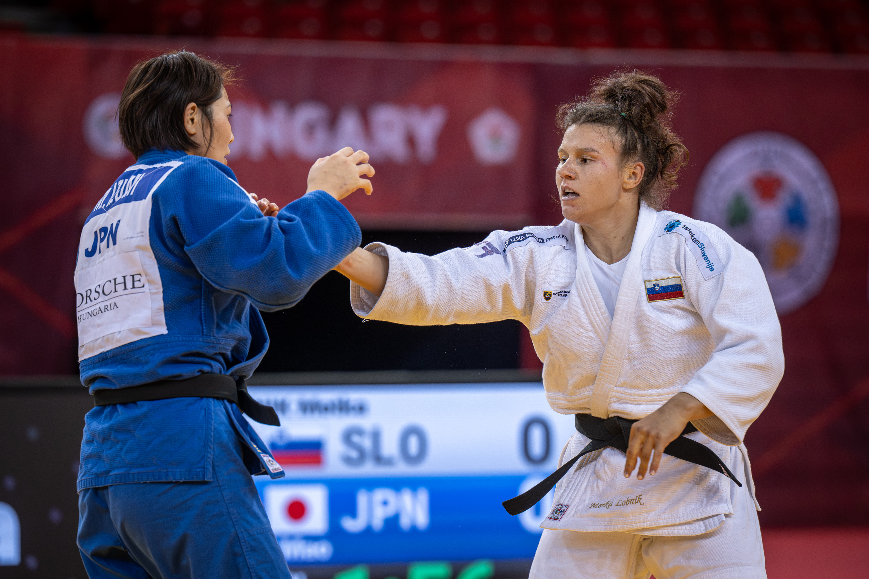 Mariborska judoistka Metka Lobnik v Budimpešti osvojila bronasto medaljo