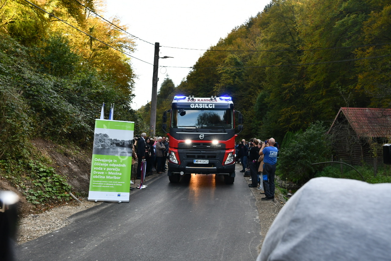 FOTO: Zaključili izgradnjo kanalizacije v Kamniški grabi