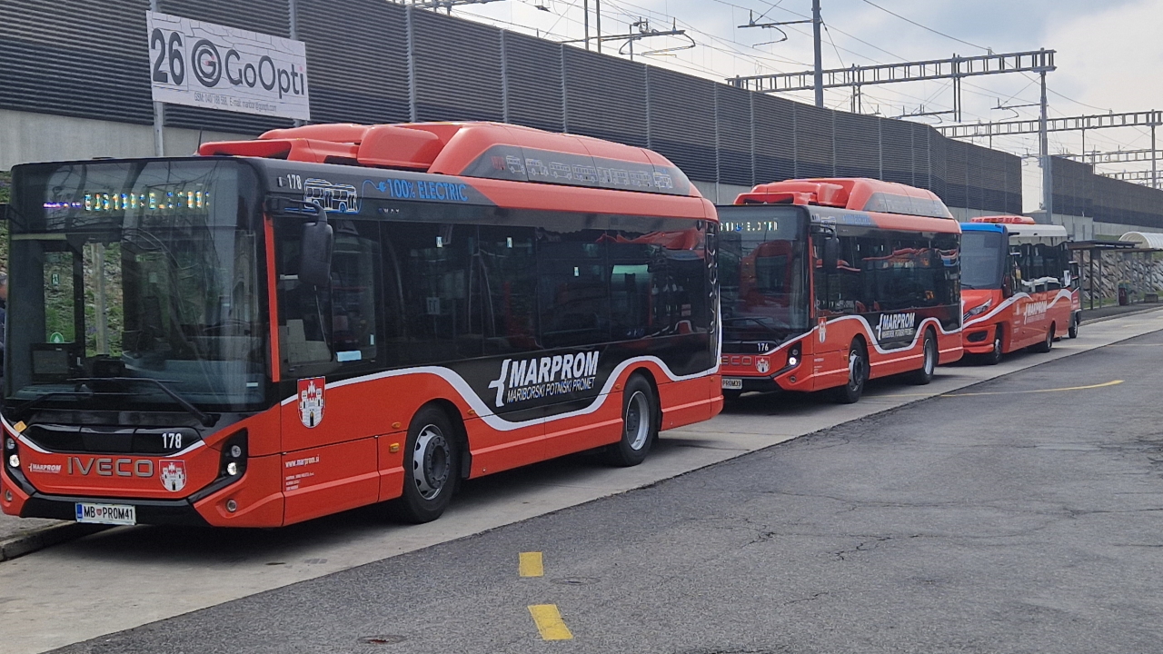 Regenerativno zaviranje in pametna vožnja: Novost pri avtobusih v Mariboru