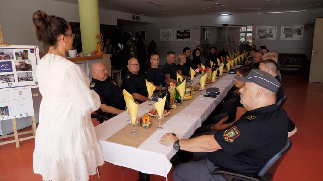 Ruška županja sprejela požrtvovalne gasilce in jim obljubila dodatna sredstva