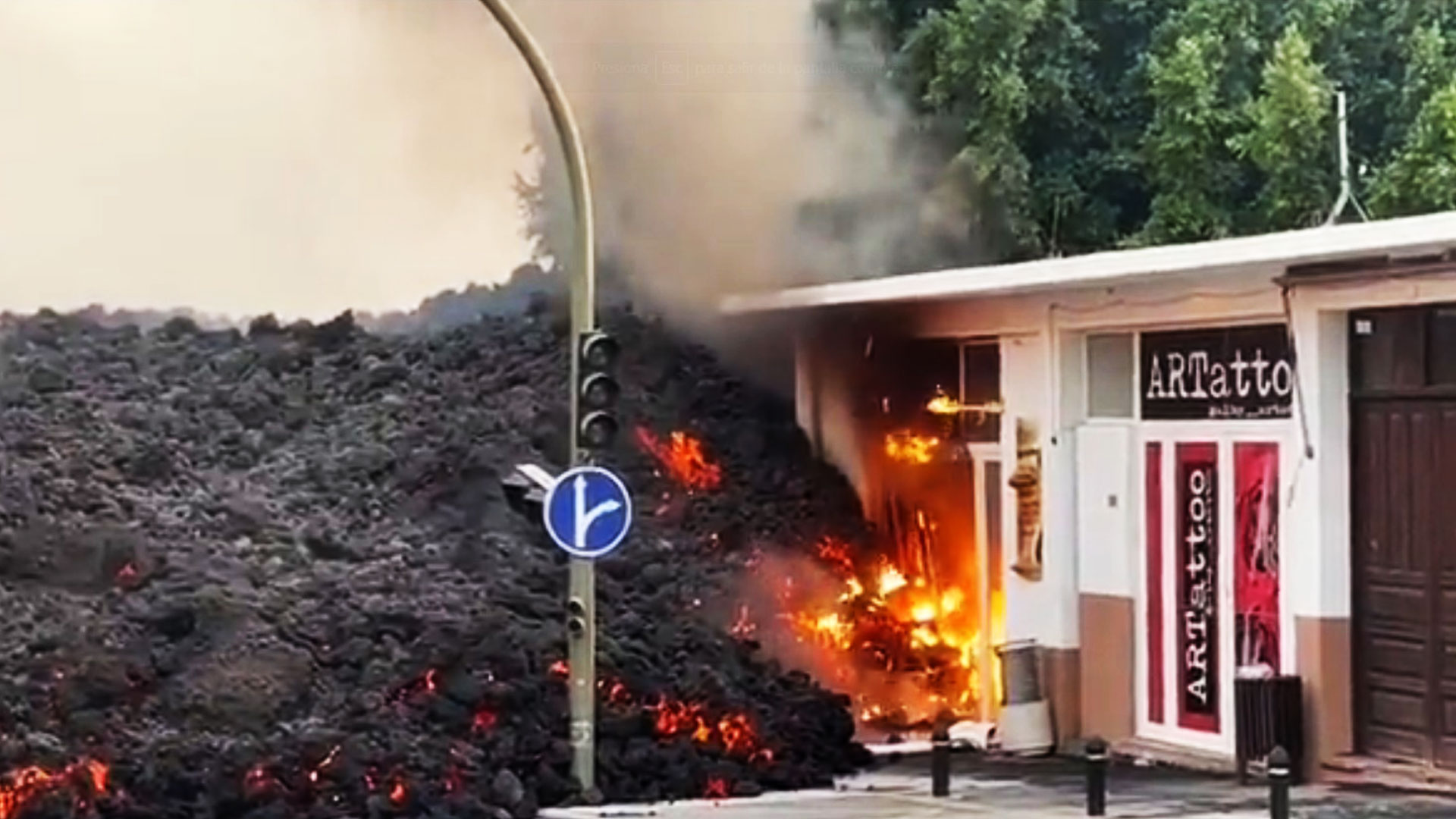 Izbruh vulkana na otoku La Palma terjal prvo žrtev