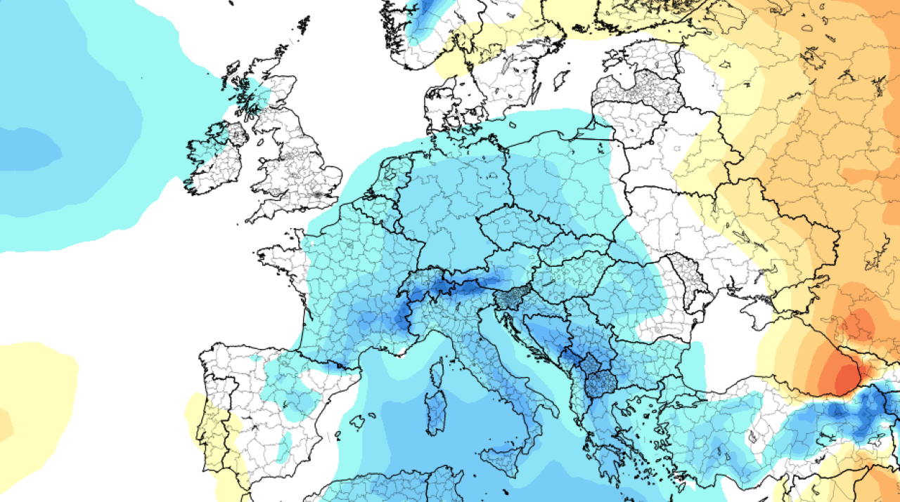 Objavljena je zadnja napoved snega od decembra do konca marca