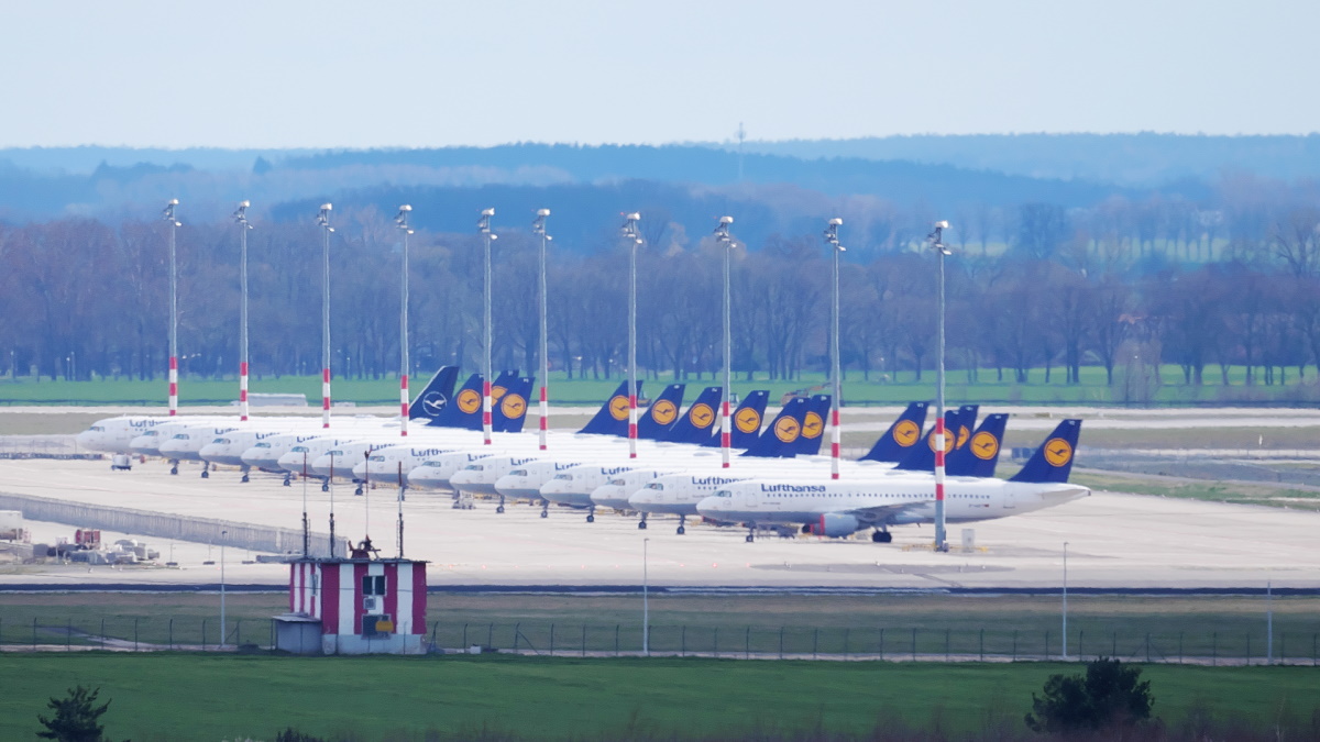 Nemška letalska družba odpovedala več kot 1000 letov