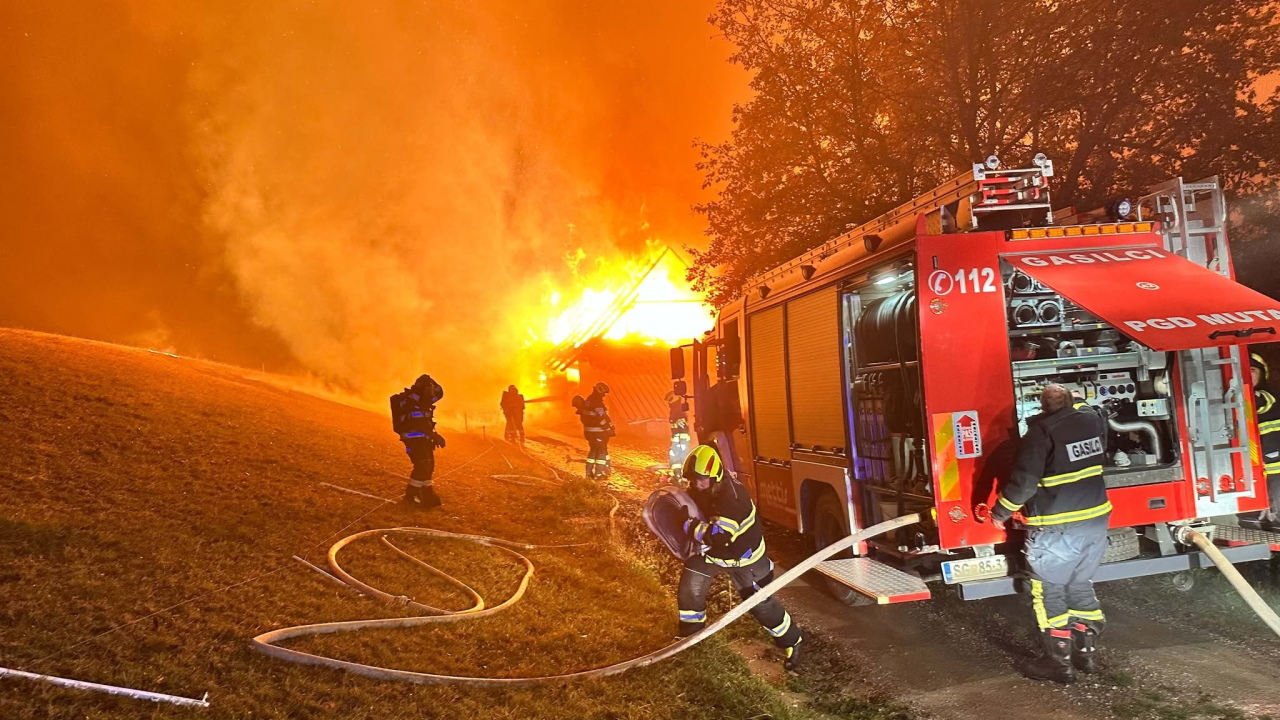 Gorelo v Vuzenici in Pirnicah: Znana sta vzroka dveh večjih požarov
