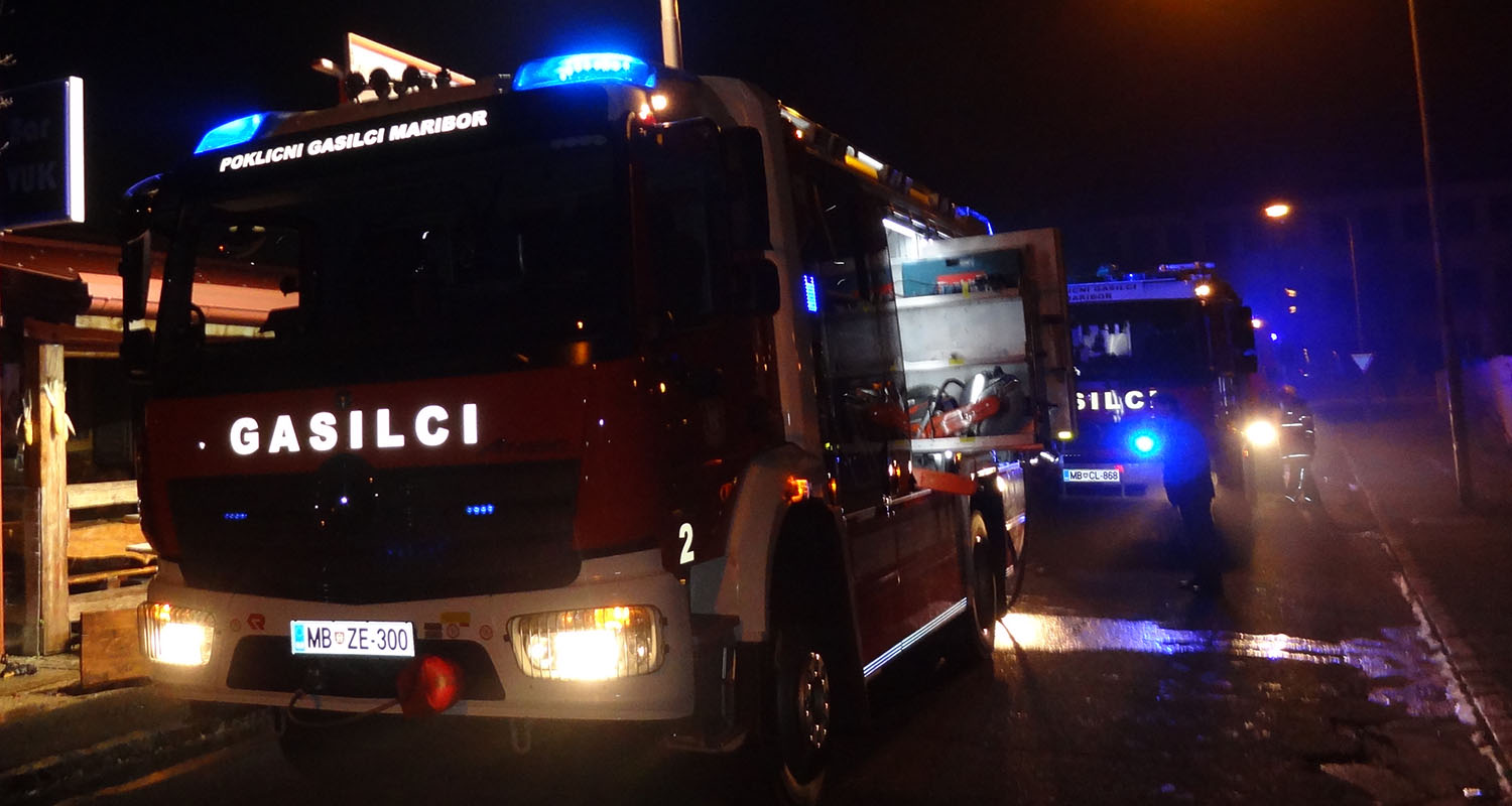 Ponoči zagorelo v kurilnici mariborskega hotela, škoda milijonska
