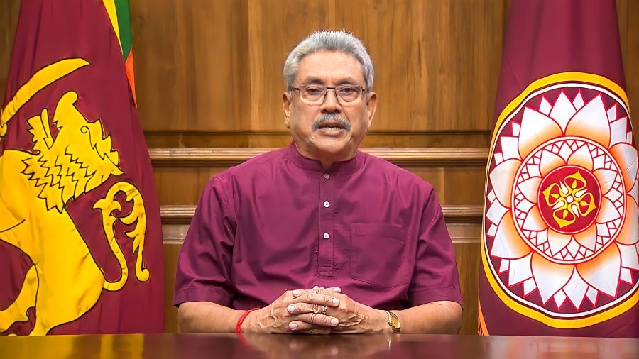 Šrilanški predsednik odstopil prek elektronske pošte