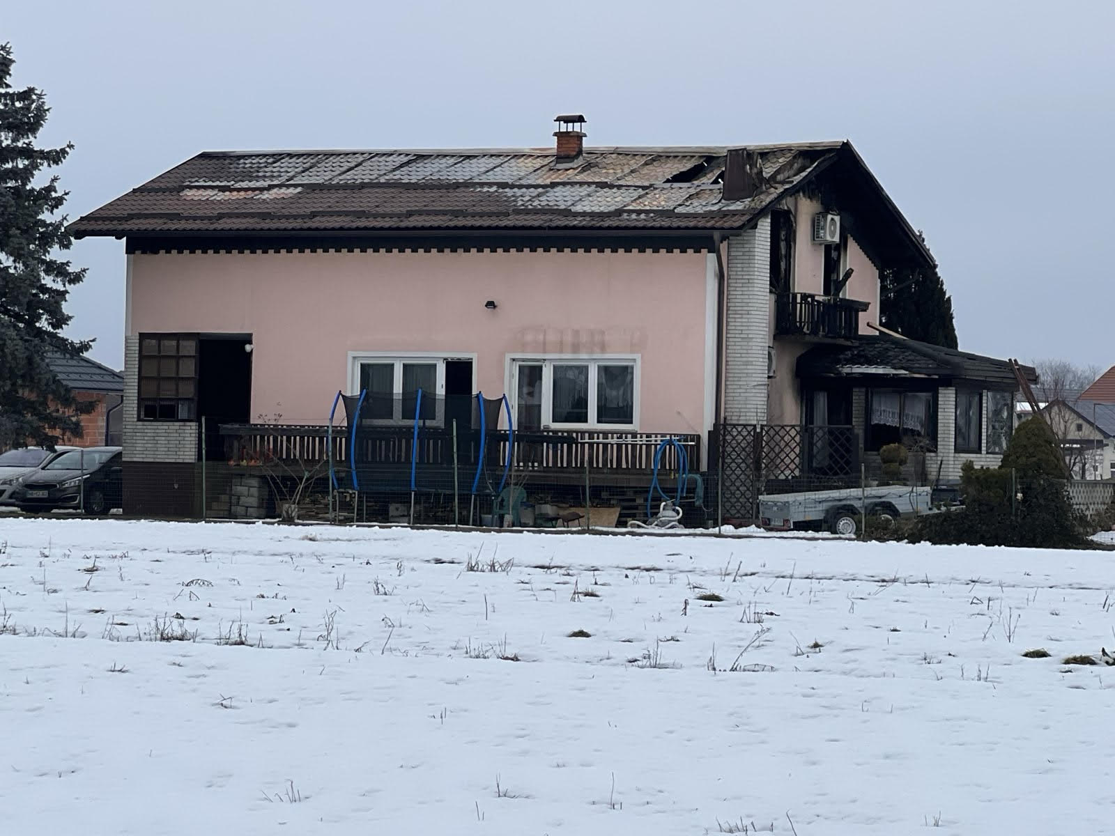 Tragedija v Dražencih: V hiši ob prihodu gasilcev več kot 800 °C