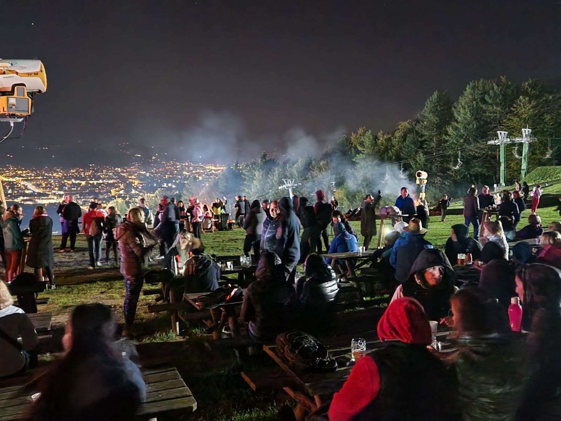 FOTO: Maribor praznoval 860. "rojstni dan" z glasbenim spektaklom na petih gričih