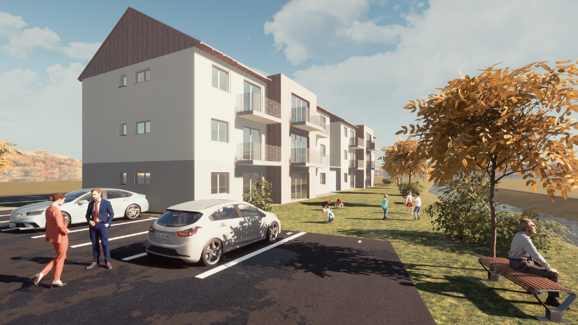 FOTO: Krhinovi bodo v Jakobskem Dolu gradili nova stanovanjska bloka