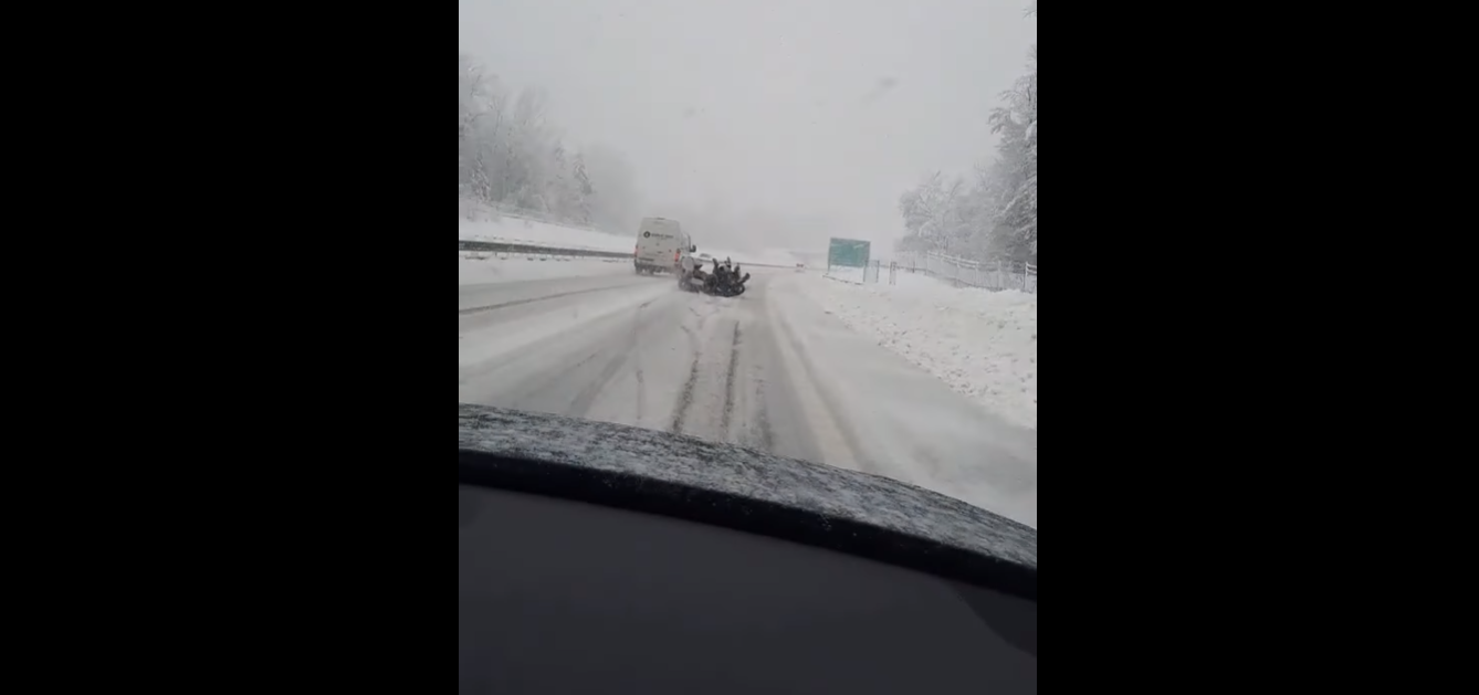 VIDEO: Še eno izjemno nevarno dejanje na slovenski avtocesti