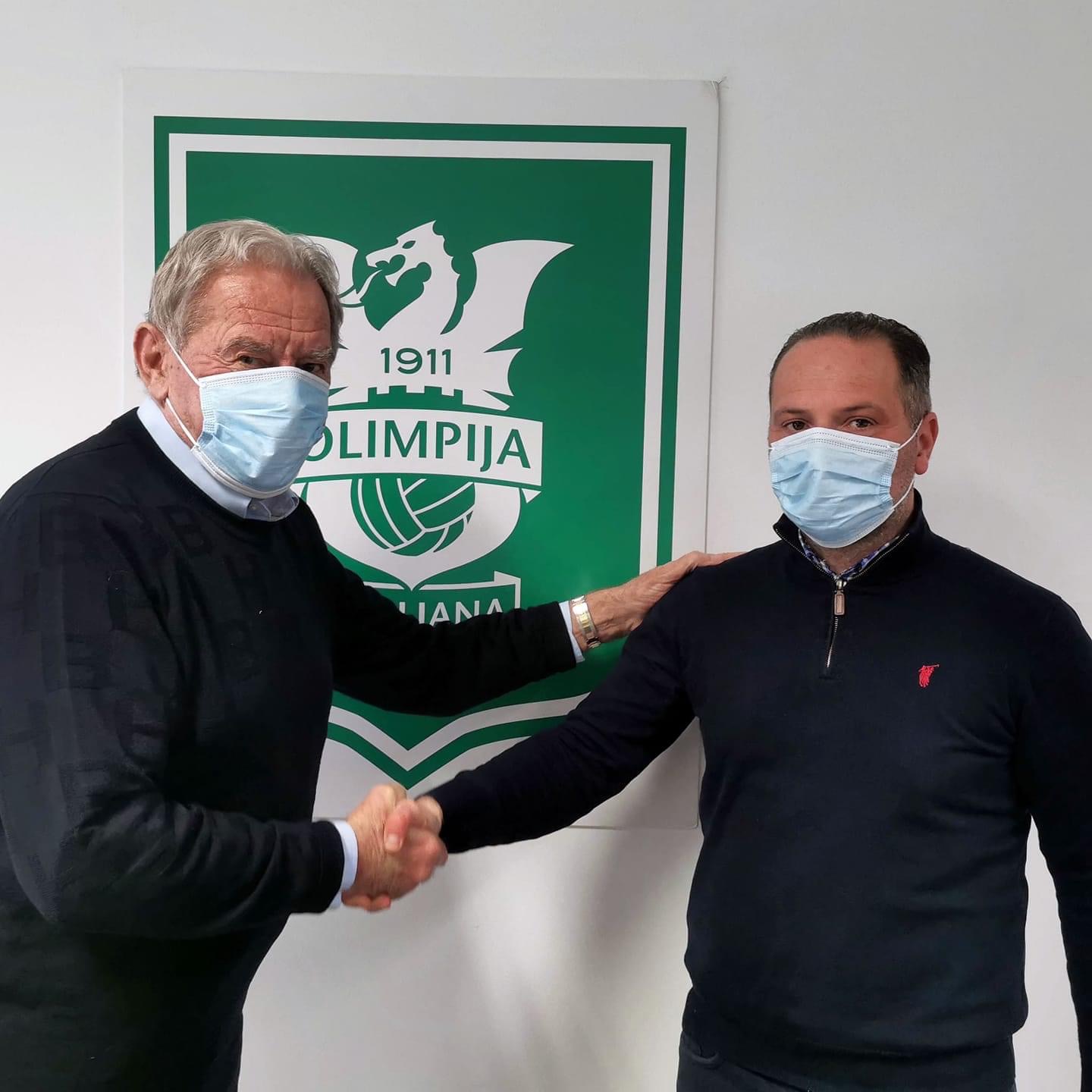 Olimpija predstavila novega trenerja