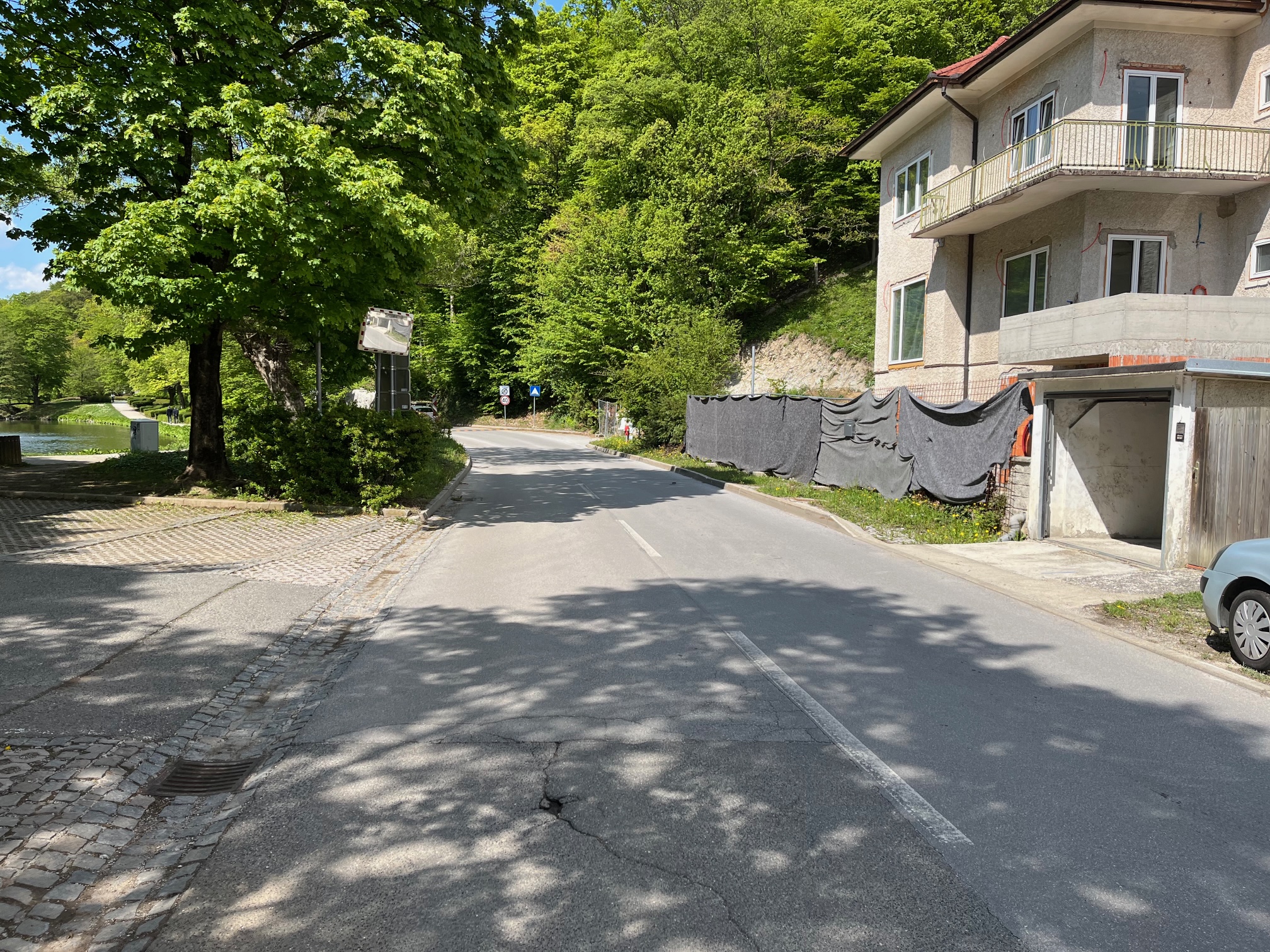 Mariborska občina v umirjanje prometa na cesti proti Ribniškem selu