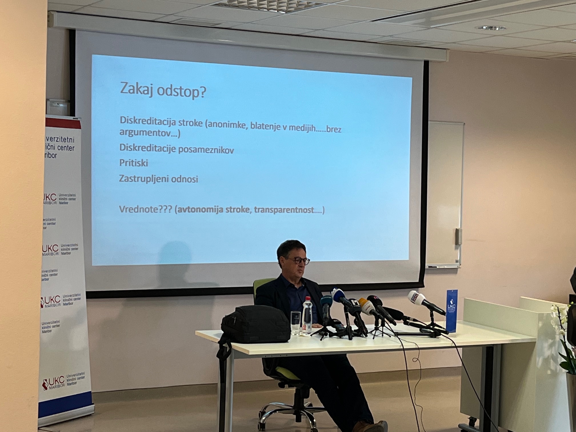 Vogrin: &#8220;Odstopil sem zaradi enormnih pritiskov v zadnjih tednih&#8221;