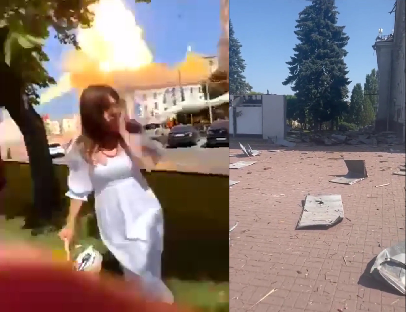 VIDEO: V ruskem napadu na severu Ukrajine več mrtvih in ranjenih