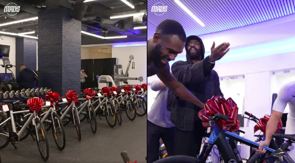 VIDEO: Radodarni Luka Dončić obdaril svoje soigralce