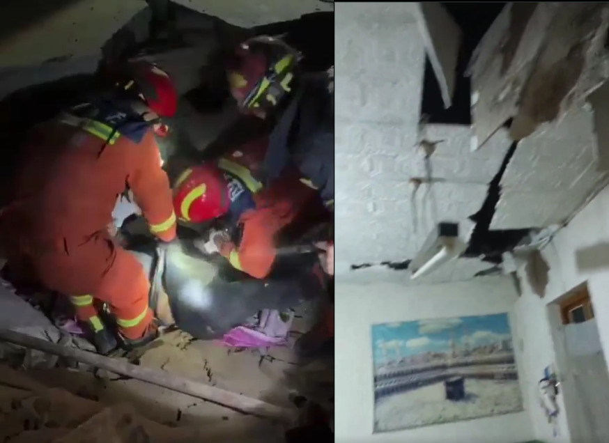 VIDEO: V hudem potresu umrlo več kot 100 ljudi