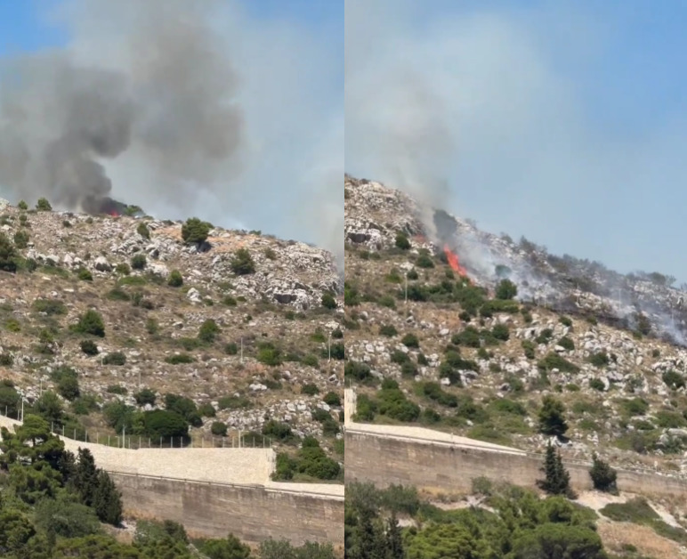 VIDEO: Obsežen požar nad Dubrovnikom omejili, zagorelo tudi na Hvaru
