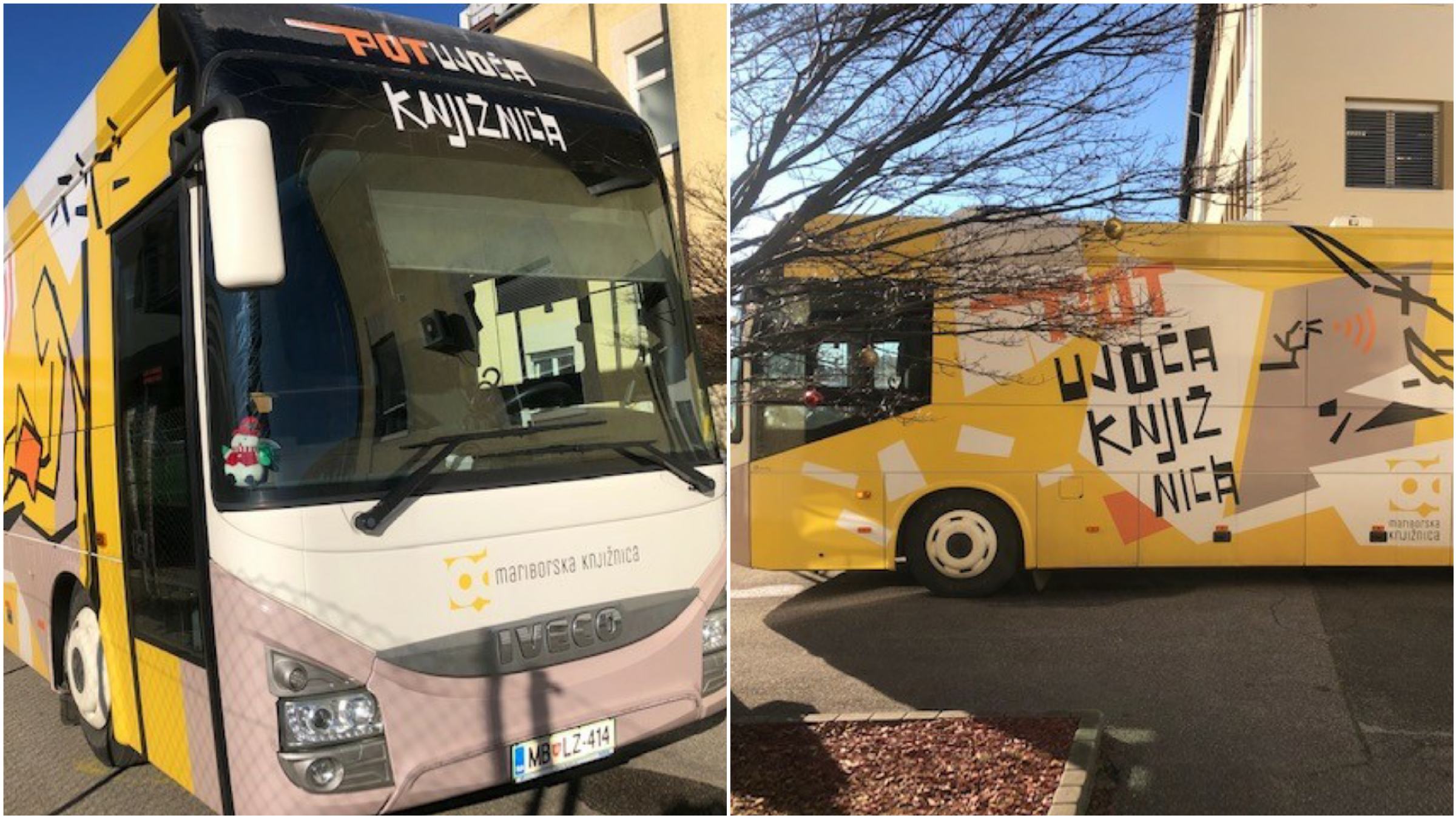 Bibliobus vozi na 46 postajališč v desetih občinah