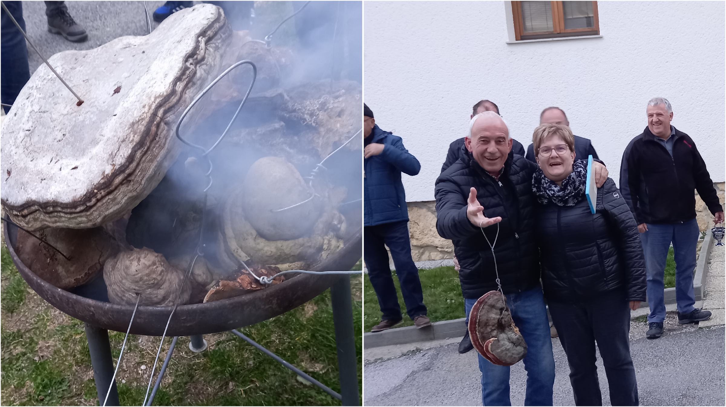 FOTO: V Cerkvenjaku izbrali največjo, najmanjšo in najlepšo kresno gobo