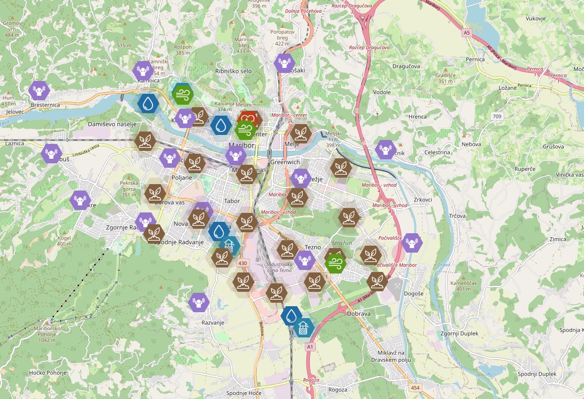 Interaktivni zemljevid kaže kakovost življenja v različnih delih Maribora