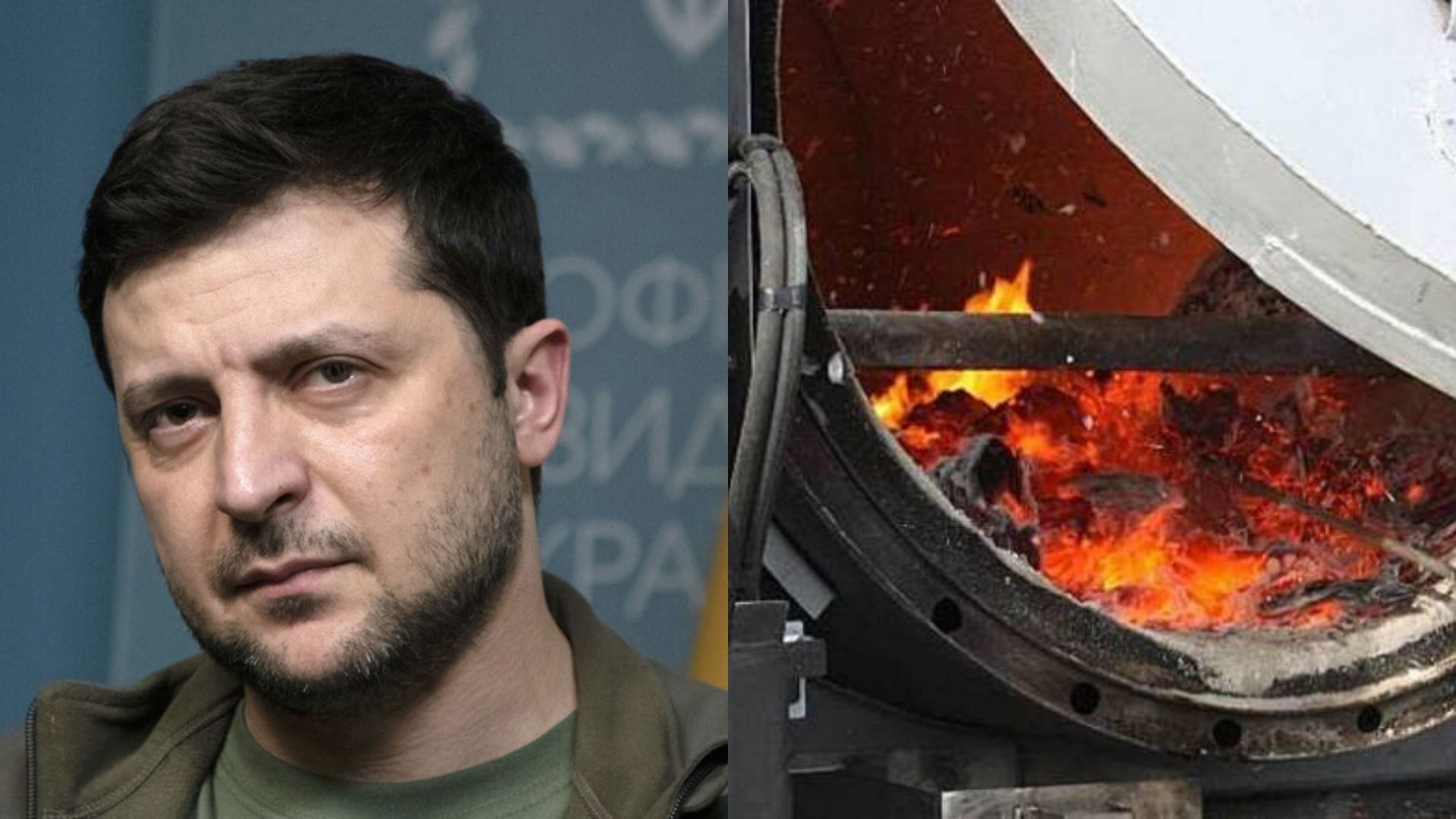 Zelenski Rusijo obtožil uporabe mobilnih krematorijev za “čiščenje sledi”