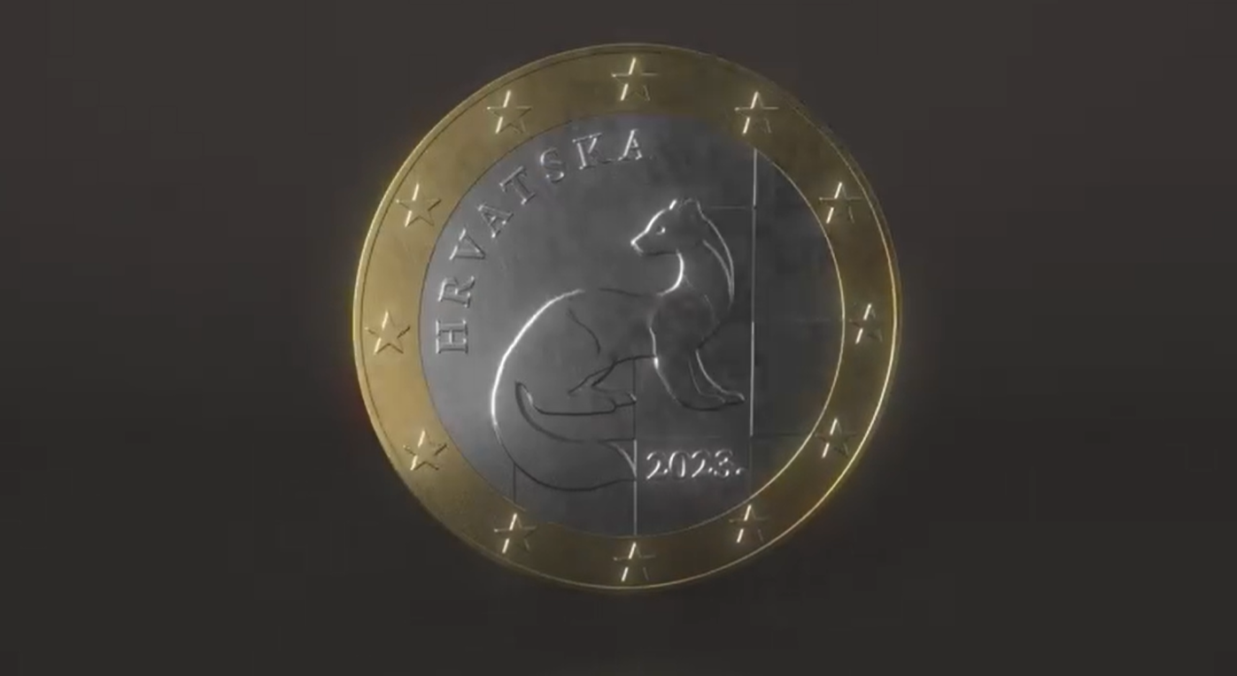 Tako bo izgledal nov hrvaški evrski kovanec
