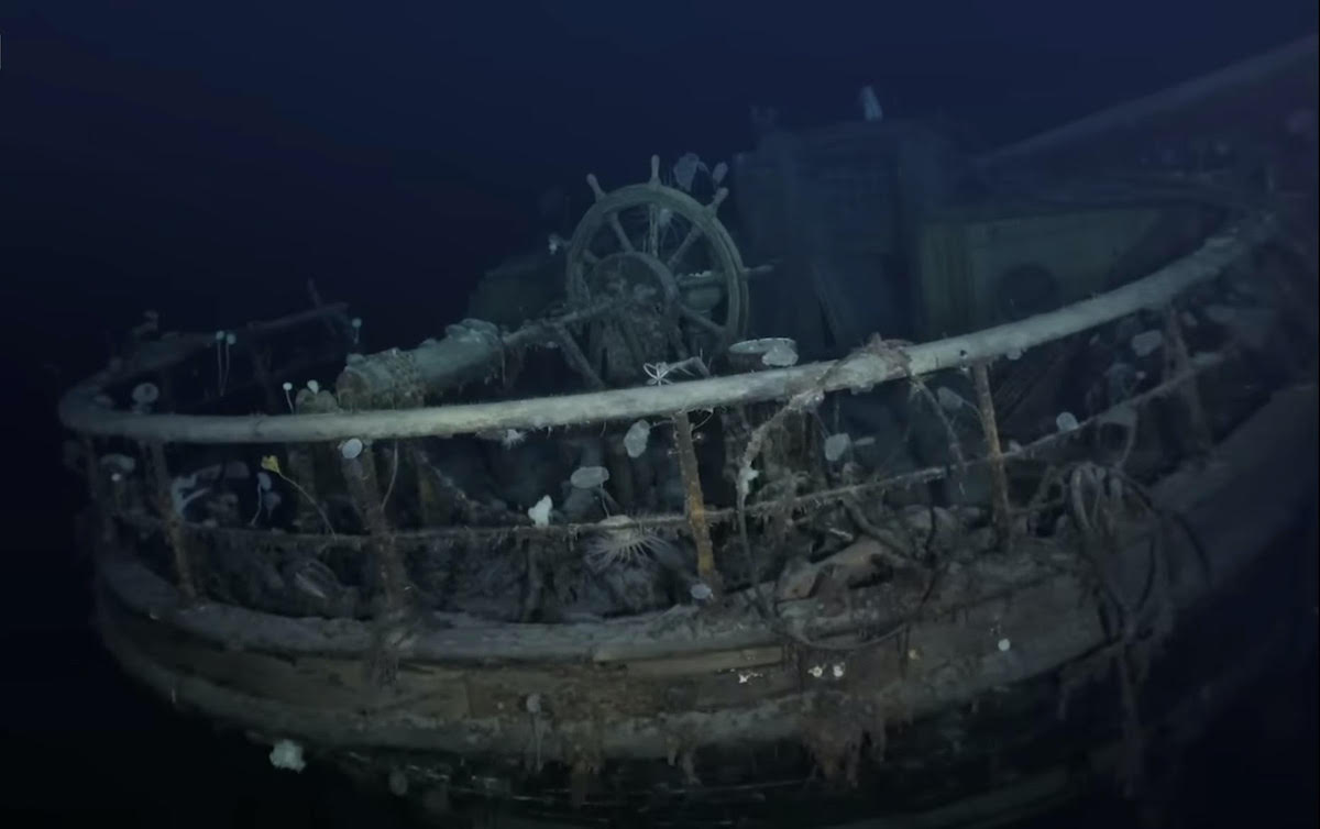 Odkrili ostanke ladje, ki se je potopila pred več kot stoletjem