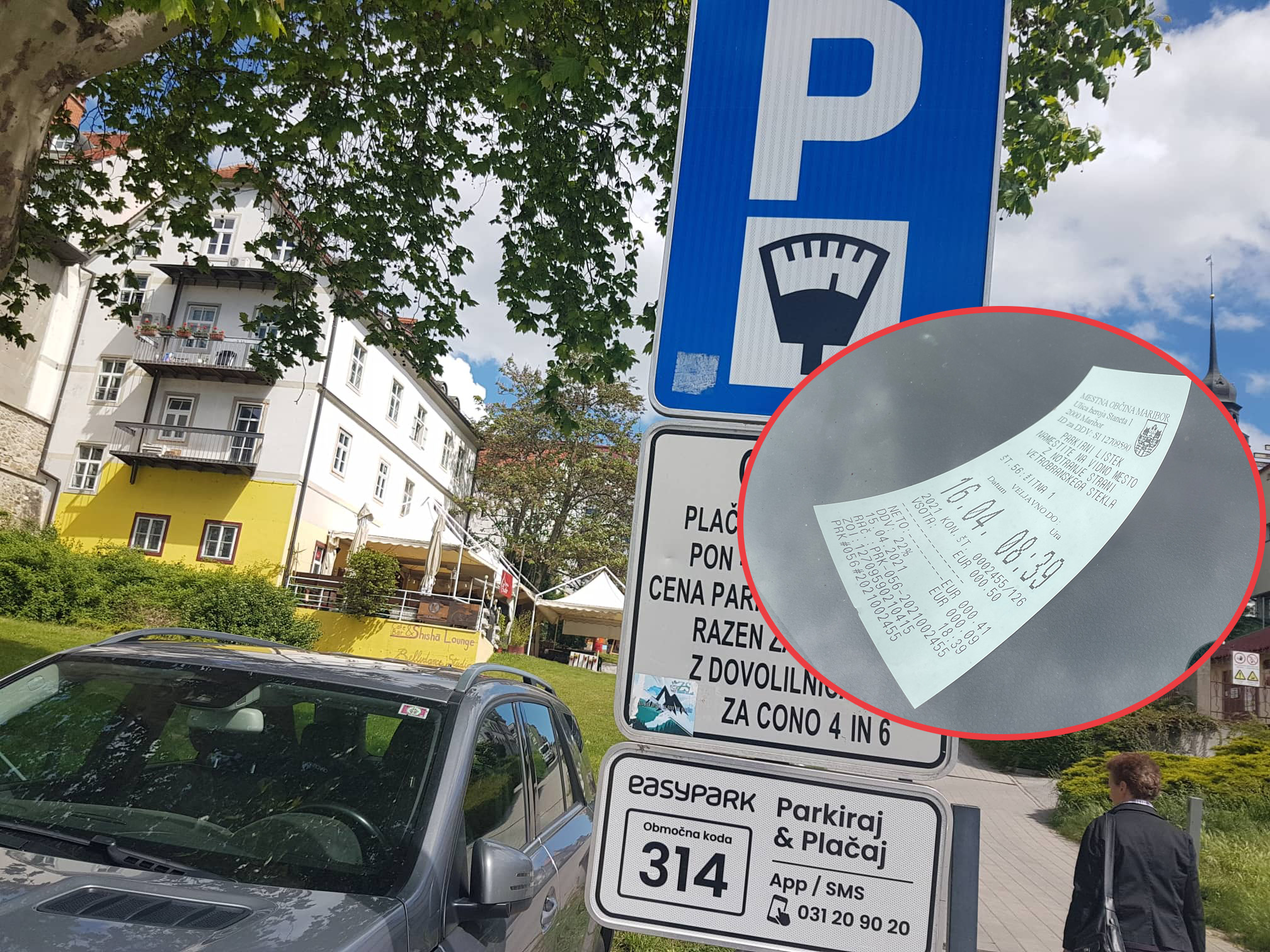 OK(N)O MESTA: »Rabite parking listek?« No, (tudi) to je Maribor