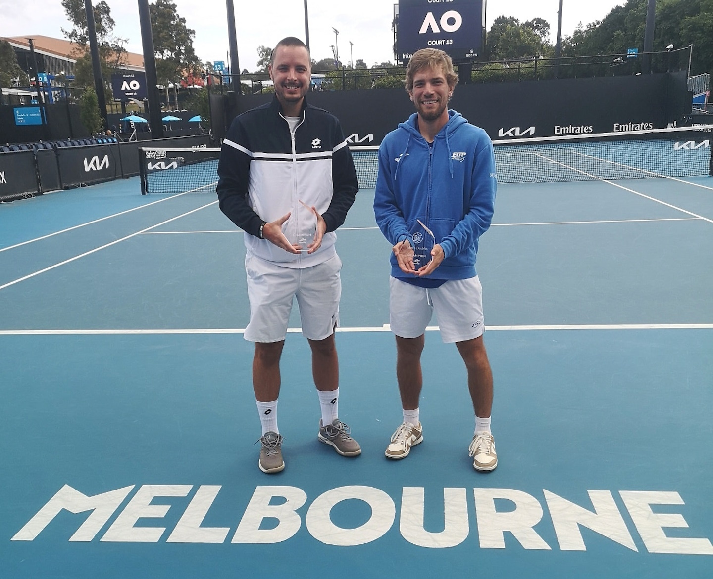 Član ŽTK Maribor je postal zmagovalec odprtega prvenstva Avstralije v dvojicah