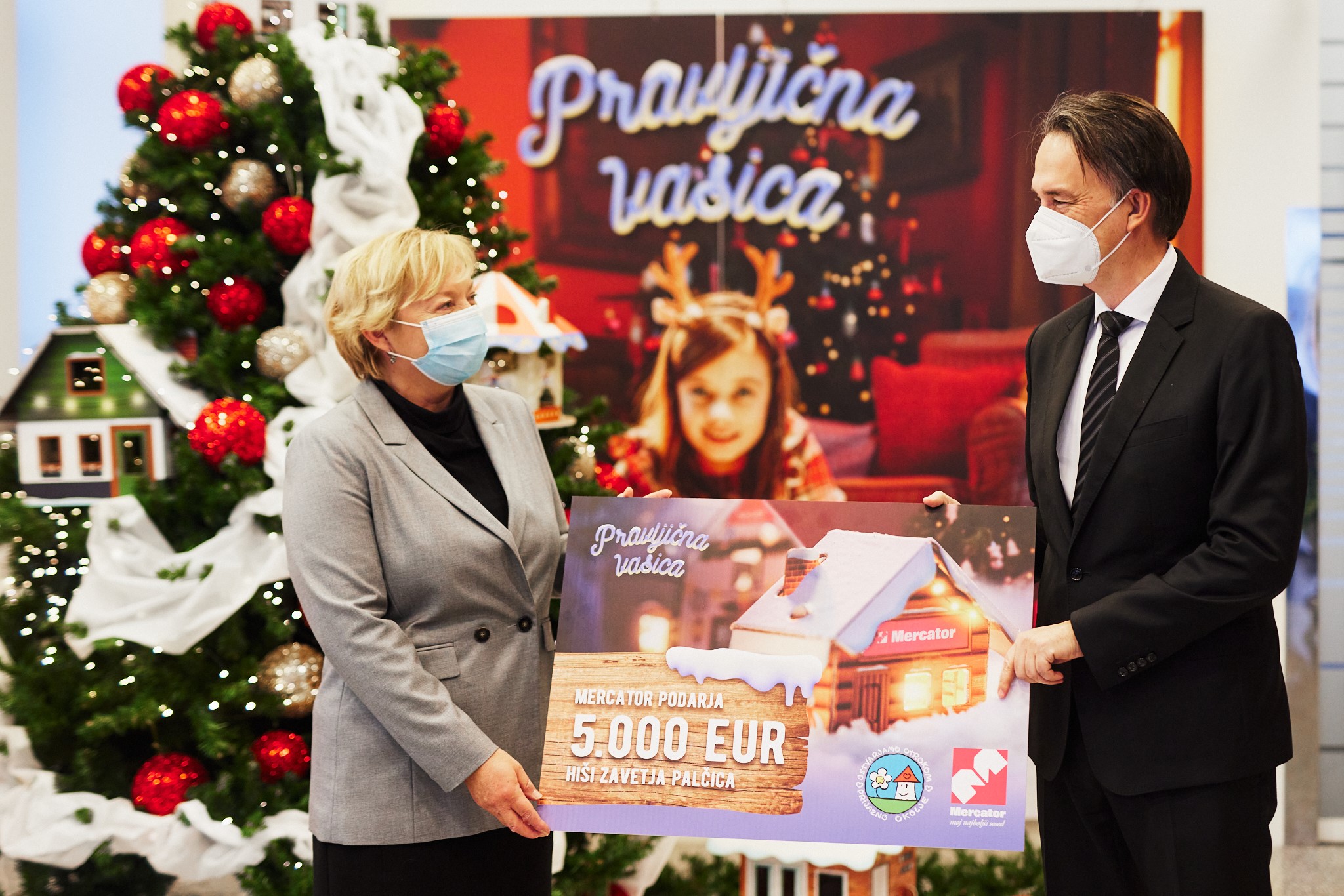 Mercator daroval sredstva za mirno zatočišče otrok