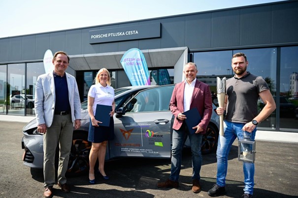 Pri Porsche Ptujska cesta so bili z znamko CUPRA uradni sponzor mobilnosti OFEM Maribor 2023