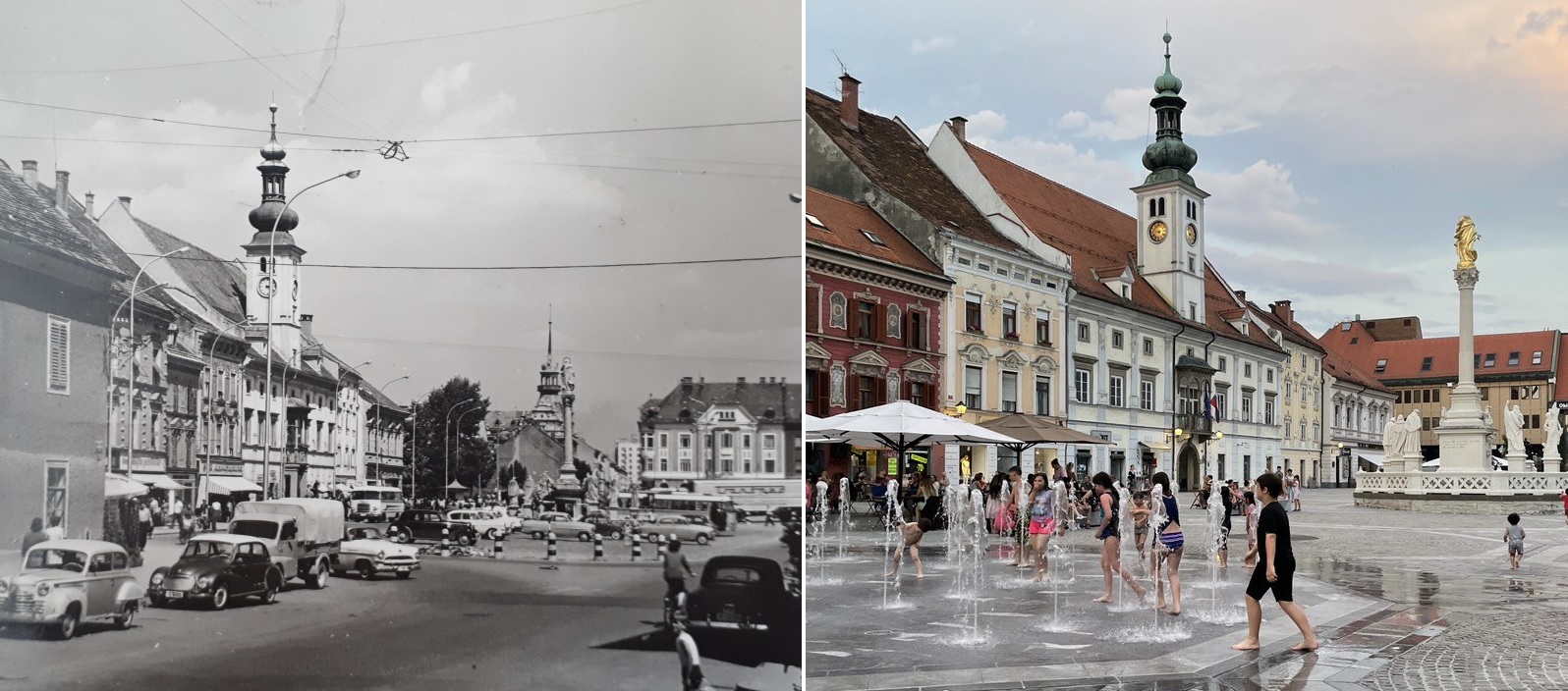 DNEVNA: Maribor nekoč in danes: Od trgov v mestu do ulice, ki je več ni