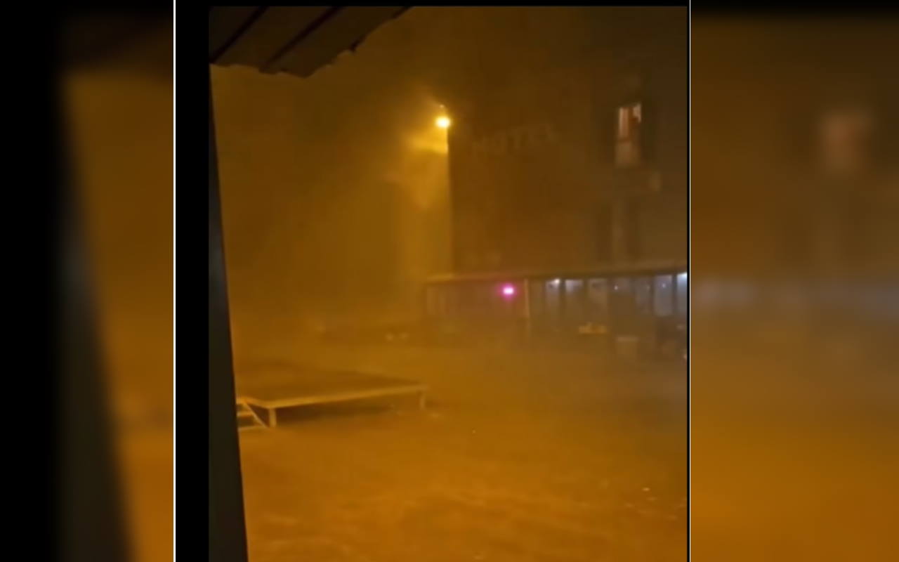 VIDEO: Voda v ulicah, veter ruval drevesa: Hrvaško zajelo silovito neurje