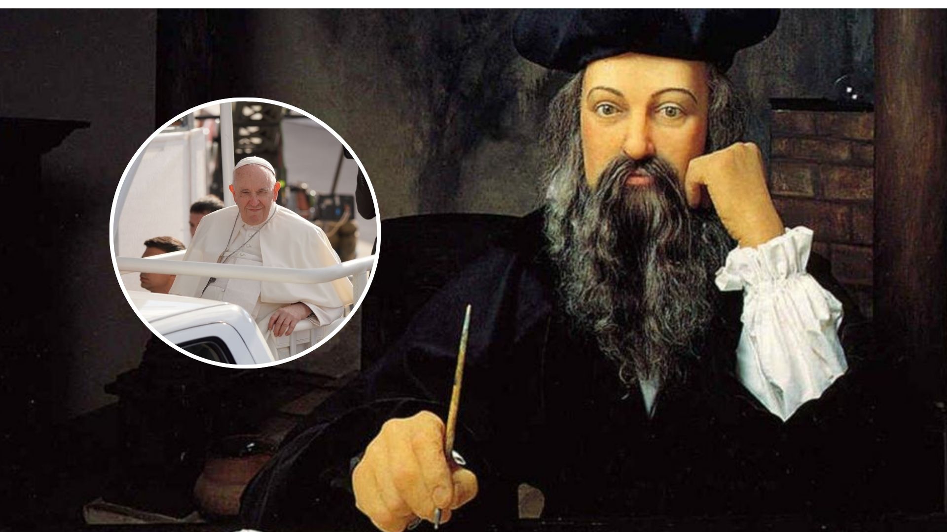 Leto preobratov: Nostradamus za leto 2025 napovedal tudi smrt papeža