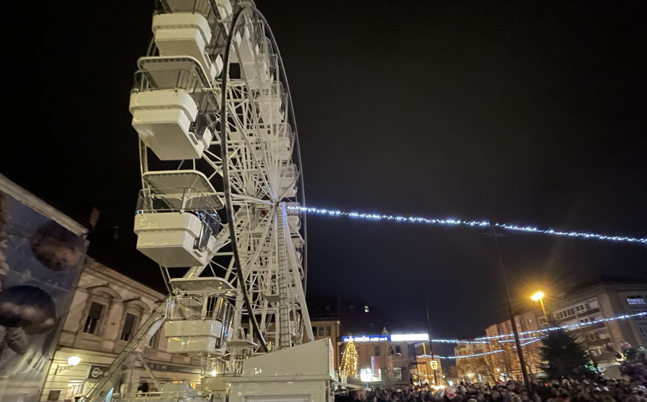 Panoramsko kolo v centru Maribora ne deluje, kaj je razlog?