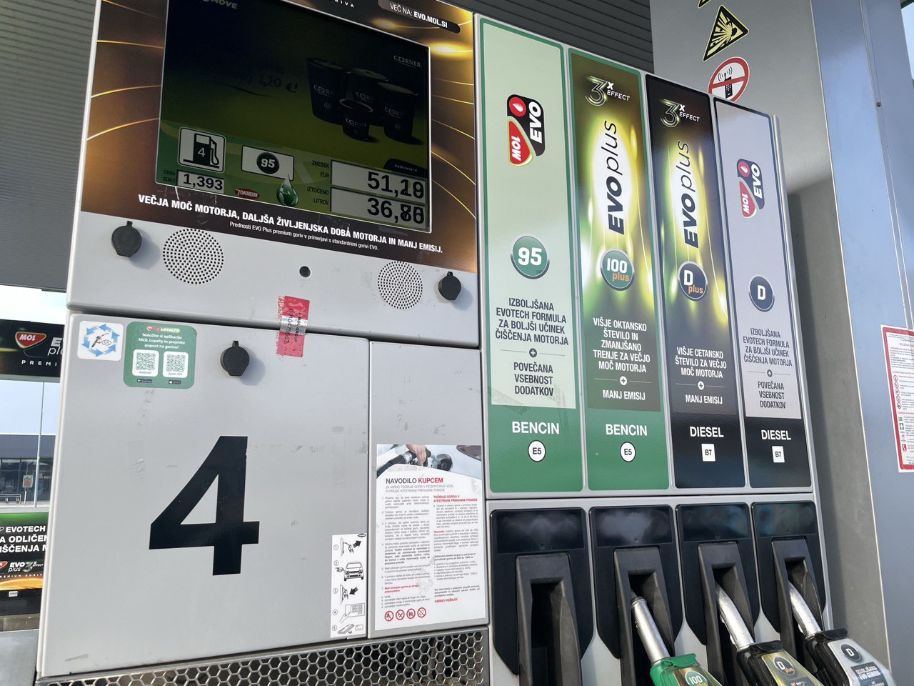 Toliko bo cena bencina in dizla od torka naprej