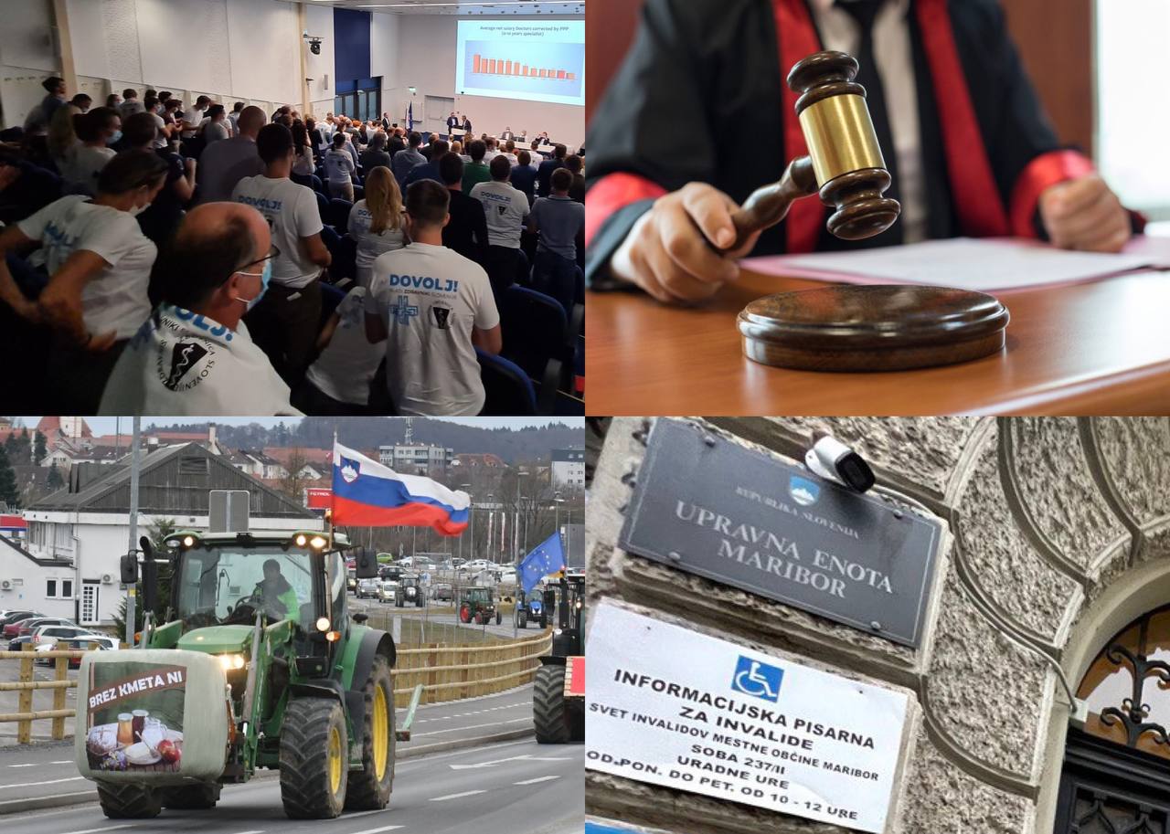 Je Slovenija postala država stavk in protestov?