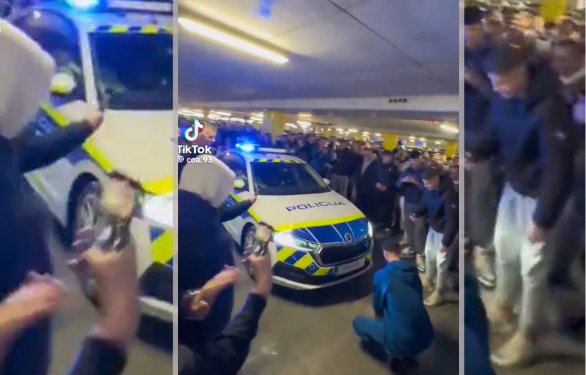 Dirka po garažni hiši: Tako je policija kaznovala udeležence