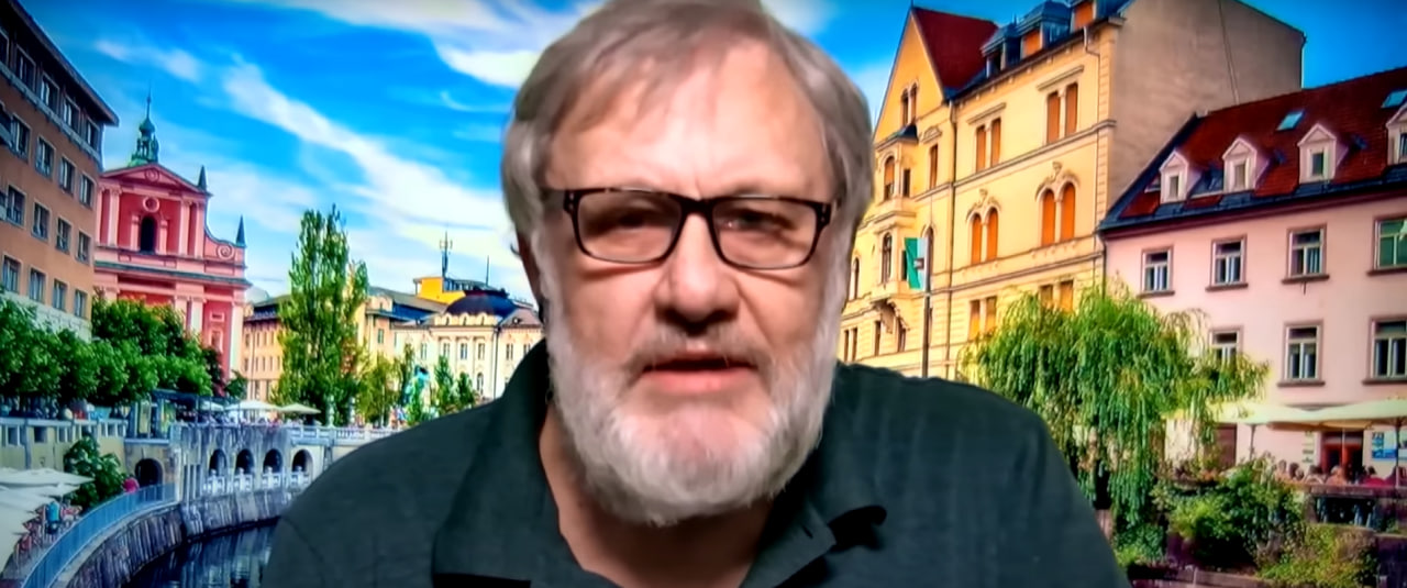 Žižek v pogovoru z legendarnim britanskim voditeljem: O Putinu, Trumpu, Izraelu ...