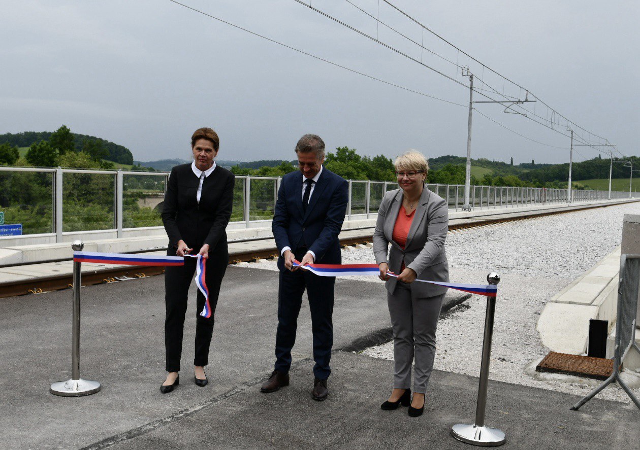 FOTO: Proga med Mariborom in Šentiljem bogatejša tudi za najdaljši železniški viadukt